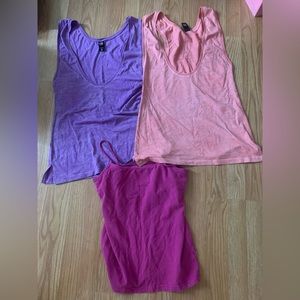 Bundle Activewear Summer Tank Tops Size Medium